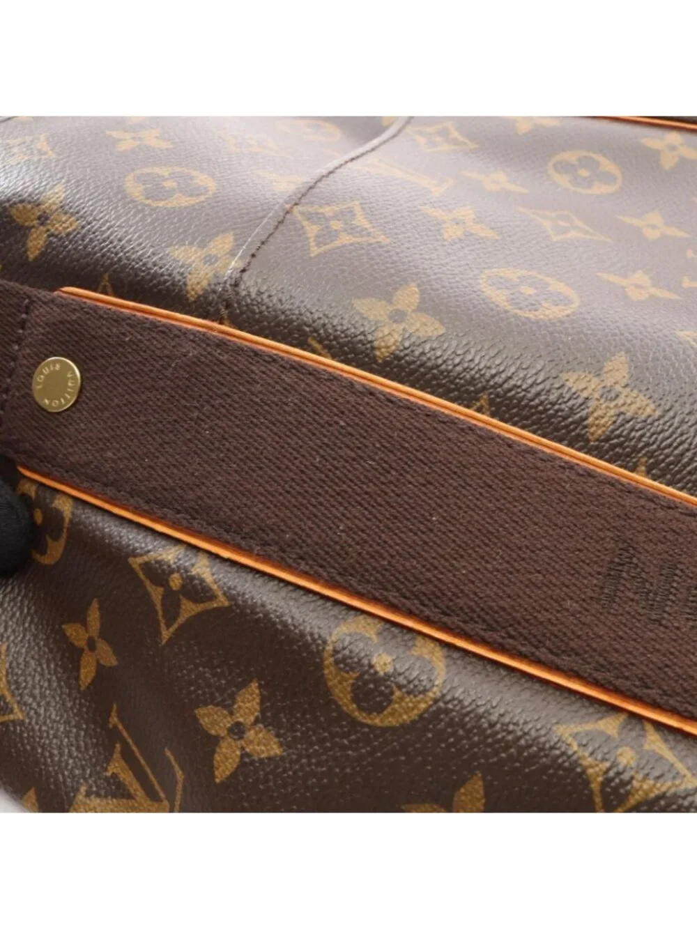 Louis Vuitton Tote Cabas Beau Canvas Leather